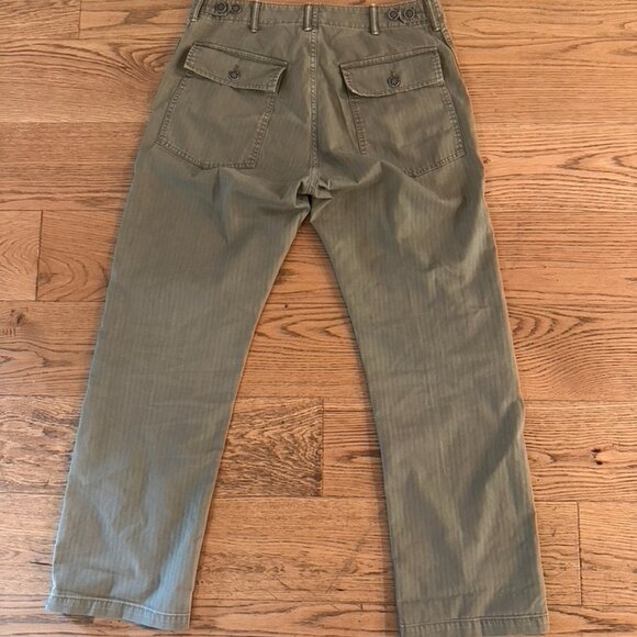 RRL Men's Army Utility Pant - Picture 10 of 13